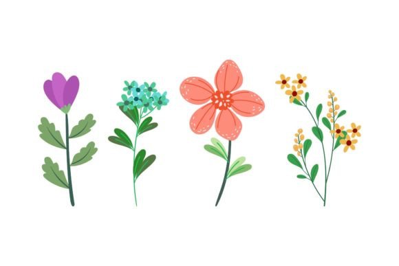 A Review of Flower Watercolor Art for Embroidery Projects
