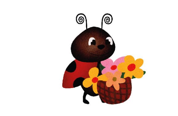 Bringing Spring Crafts to Life with a Lady Bug Design