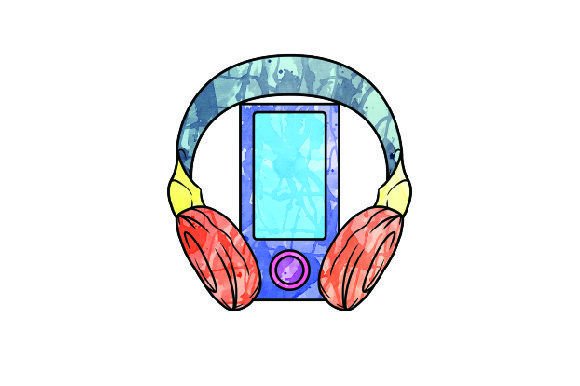 Crafting Fairy Tales: A Cyberspace Music Player Watercolor