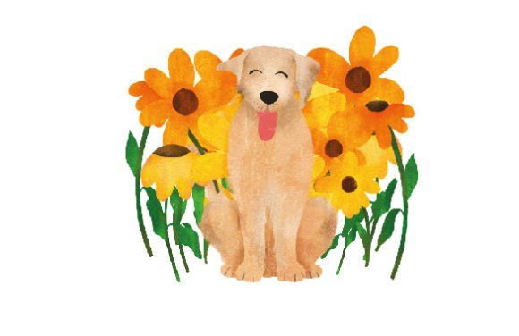 Crafting Spring Joy with a Happy Dog Watercolor