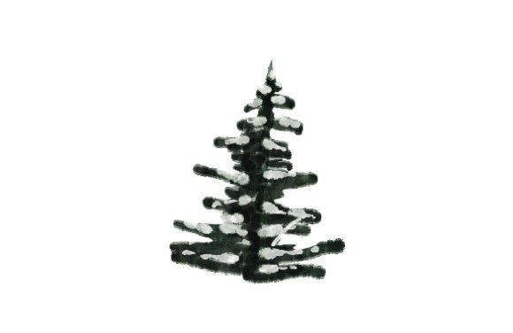 Winter Tree Watercolor: A Crafter's Seasonal Asset